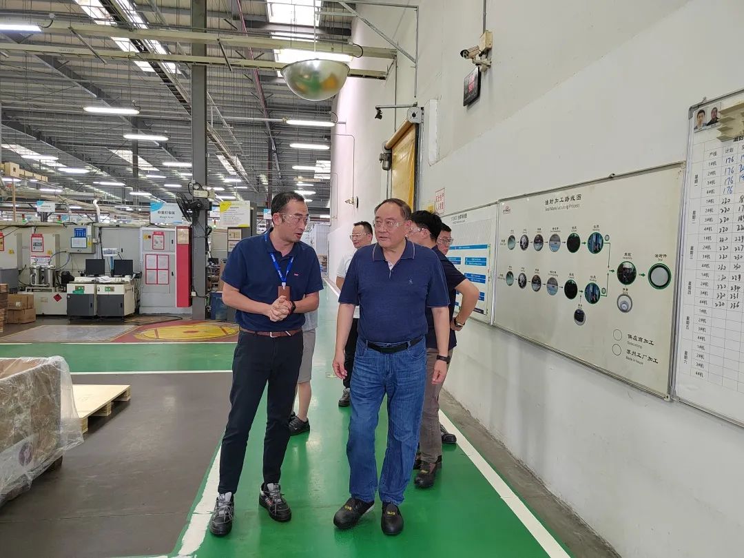 中国通用机械工业协会与江苏省阀门工业协会走访调研Garlock苏州工厂